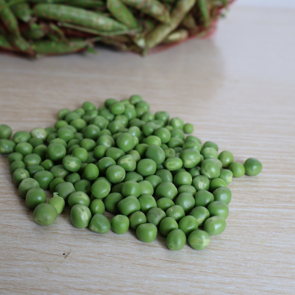 Fresh green peas (minji), 1 kasuku